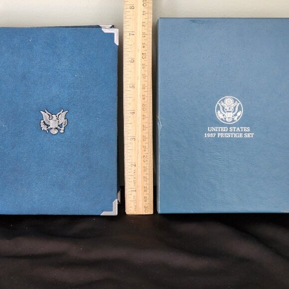 1987 S US Mint Prestige Coin Set with COA and OGP - Picture 7 of 9